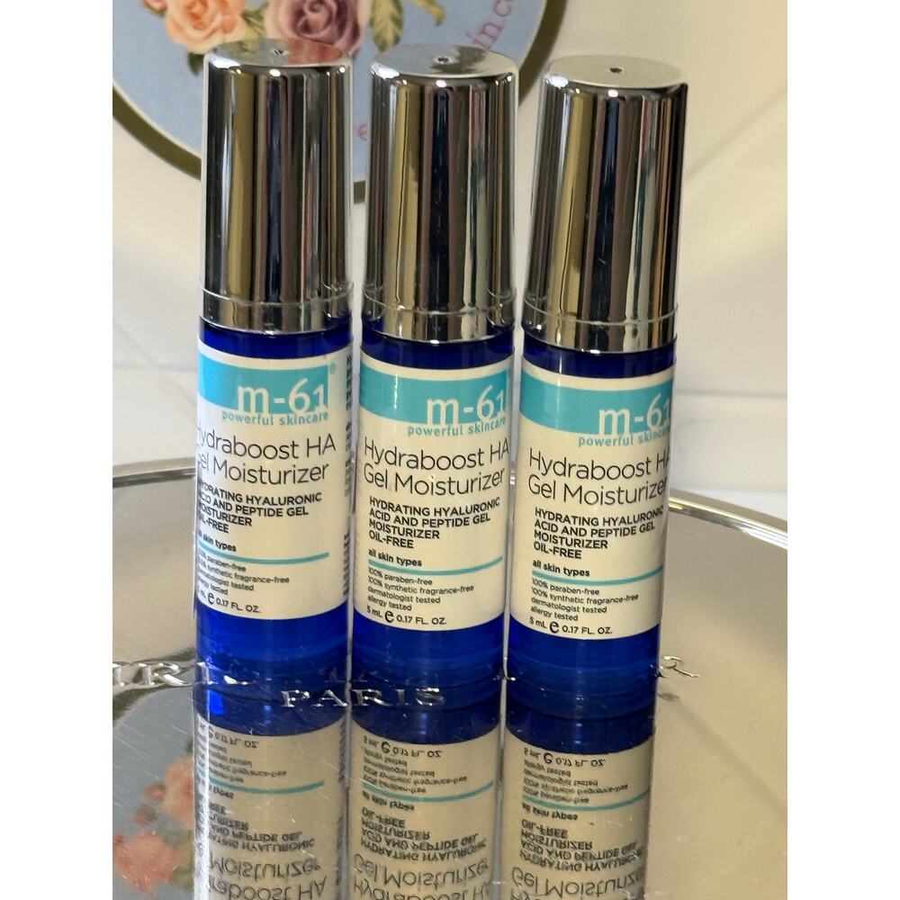 M-61 Hydraboost HA Gel Moisturizer 5 mL- THREE IN SET - NEW no box